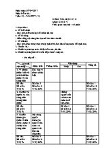 Giáo án Giáo dục công dân Lớp 9 - Tiết 35 Kiểm tra học kỳ II - Năm học 2016-2017